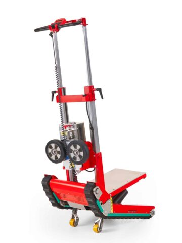 Gabelstapler, Arbeitsbühne, Treppensteiger, Sackkarre, Service München Linde, Manitou, Zonzini News, Domino Stabilized bis 400 kg