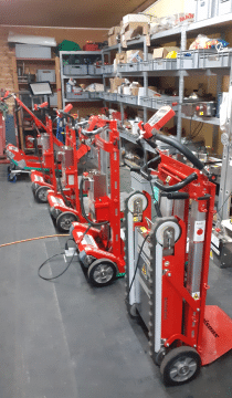 Gabelstapler, Arbeitsbühne, Treppensteiger, Sackkarre, Service München Linde, Manitou, Zonzini News, Treppensteiger Blogbeitrag