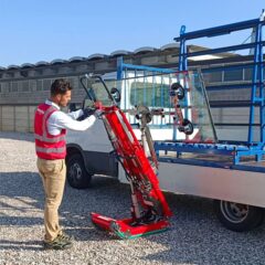 Gabelstapler, Arbeitsbühne, Treppensteiger, Sackkarre, Service München Linde, Manitou, Zonzini News, Skipper GL Anwendung 01