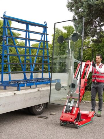 Gabelstapler, Arbeitsbühne, Treppensteiger, Sackkarre, Service München Linde, Manitou, Zonzini News, Skipper GL Anwendung 02